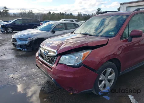 2014 Subaru Forester 2.5I Premium from USA, damaged, VIN JF2SJAECXEH522899